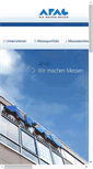 Mobile Screenshot of afag.de